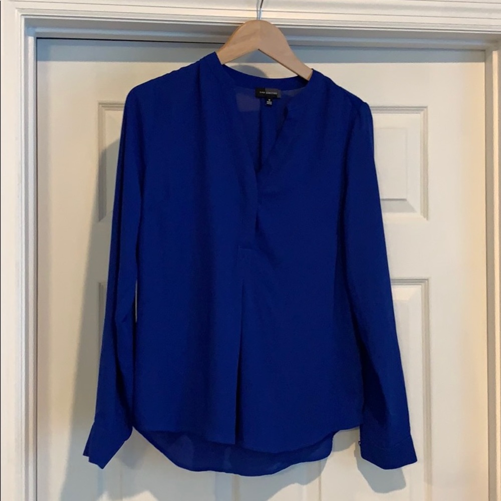 Limited blue long sleeve shirt